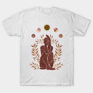 Astro Celestial Feminine Stylish Prints T-Shirt